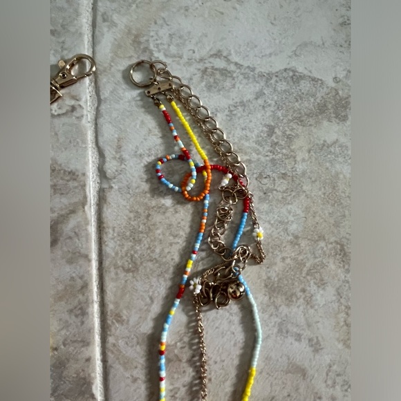 Free People Multi Beaded Daisy and Beaded Belt - Picture 9 of 10